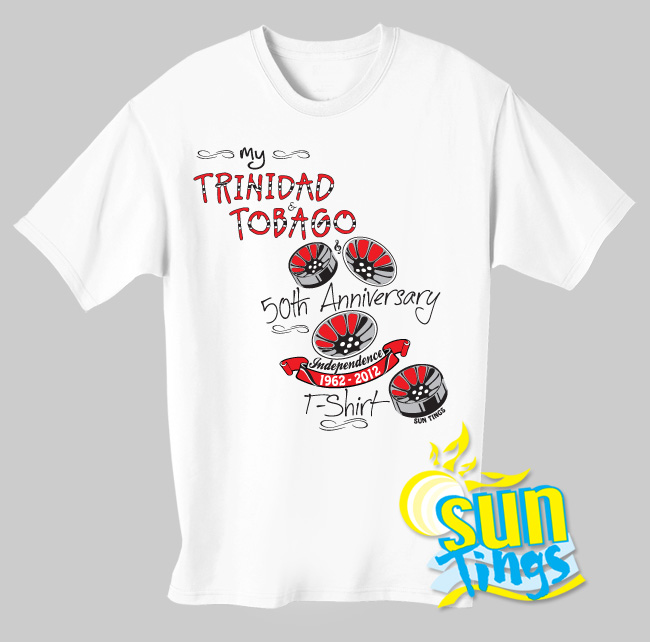 My Trinidad and Tobago 50th Anniversary Tshirt - Click Image to Close